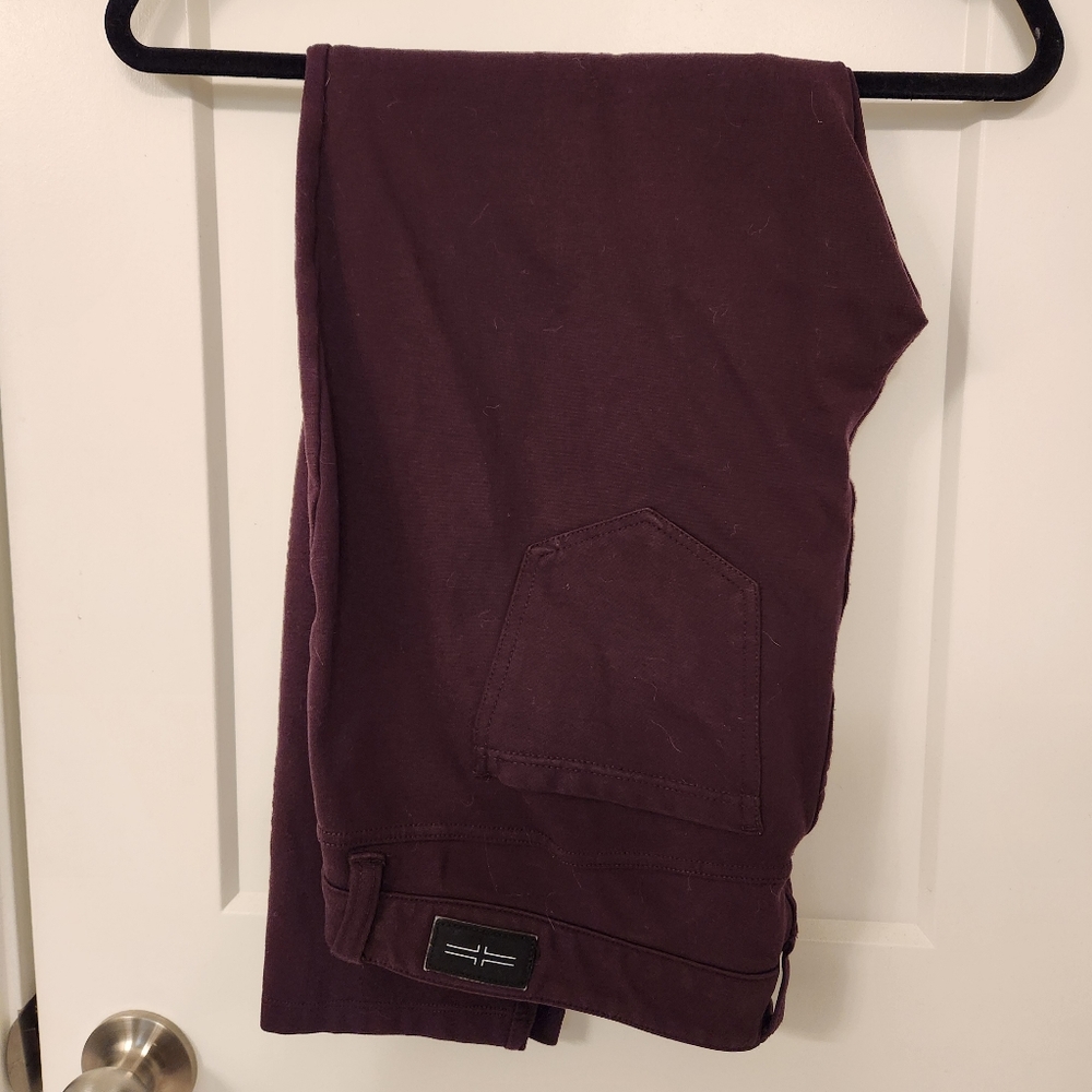 Liverpool aubergine maroon stretch skinny trouser